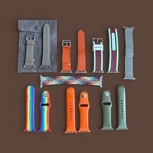 Apple-Compatible 40MM Watch Band 8pc Set